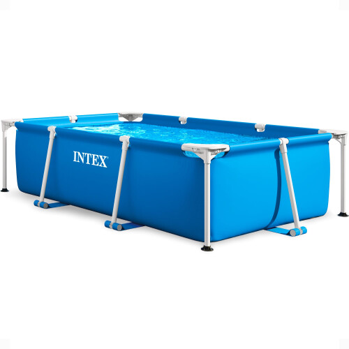 Intex Intex 28270 Rectangular Pool, without Filter Pump, 220 x 150 x 60 cm, blue