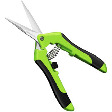 Professional Pruning Shears, Trimming Scissors - Straight Tip, Gardening Hand Pruner Pruning Shear Stainless Steel Blades Comfort Grip Locking Handle