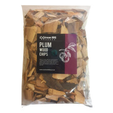 Exstream BBQ Barbecue Smoking Wood Chips *Over 16 Great Flavours in 1, 5 & 10 Litres* (Plum 1 Litre)