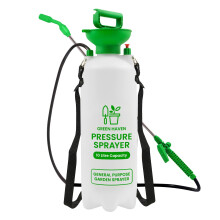 GREEN HAVEN 10 Litre Pump Action Pressure Sprayer - Pump sprayer with Adjustable & Carrying Strap, High-Pressure Spray for Weed Killer Pesticides Fun