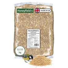 Wild Bird Food for Small Birds - Simply No Mess Seeds Mix with Cereals and Kibbled Peanuts, High in Energy, Protein, and Essential Oils, Suitable for