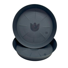 Growcery Plant Pot Saucers 30cm 35cm 40cm 45cm, plant trays for pots, drip tray, flower pot saucers, heavy duty plant pot trays, watering trays for p