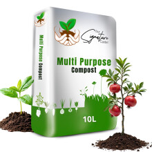 Laeto Multi Purpose Compost - Premium Potting Compost for Healthy Growth Top-Grade Potting Soil Peat Free for Flowers, Vegetables & Plants 10 Litre B