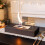JHY DESIGN Black Metal and Glass Fireplace/Firepit 1