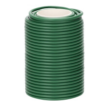 KINGLAKE 20m 3.5MM Green Garden Soft Tie, Garden Flexible Wire Tie Plant Twist Tie Plastic Coated Wire