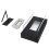 JHY DESIGN Black Metal and Glass Fireplace/Firepit 2