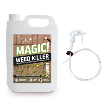Liquipak Magic Weed Killer 5 Litres - Glyphosate-Free, Fast-Acting Formula, Safe for Pets & Children Once Dry, Ready-to-Use Weed Control for Patios,