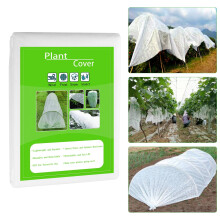 LEUOSO Garden Plant Fleece Frost Protections 2M*10M, 30gsm Horticultural Fleece Covers, Plant Freeze Protection Covers, Garden Fleece Protect Plants