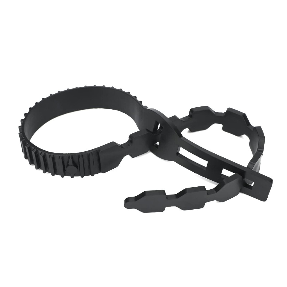 Kinglake 3Pcs 60Cm Tree Ties Straps Supports Heavy Duty Shrub Ties Adjustable Interlock Garden Tree Ties For Shrub Rose Tree Plant Support Black