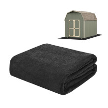 M METERXITY Outdoor Storage Shed Mat, 3x6 FT Waterproof Small Shed Flooring Mat for Patio Furniture Floor Protecting from Wear/Liquid/Dust/Oil, Non-S