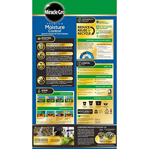 Miracle-Gro Miracle-Gro Premium Moisture Control Compost, 40 Litre 1