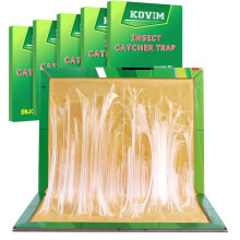 Sticky Traps Pest Trap Pads Board - Large Extra Strong Sticky Trap for Multiple Insects in Indoor Outdoor Home Kitchen Garden Garage Commercial Home