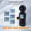 Mcbazel 3 in 1 Handheld Digital Anemometer Wind Meter,High Precision Wind Speed Measuring, Digital Wind Speed Meter with Backlight for HAVC,Sailing,F 4
