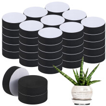 Meng Jiaran 50 PCS Plant Pot Feet, Invisible Feet for Garden Pots, Non-Slip with Strong Self Adhesive Pads for Indoor and Outdoor Plant, Table and Ch