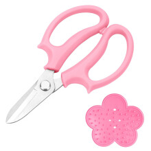 OFFCUP Garden Secateurs, Florist Scissors, Bypass Pruning Shears Professional Secateurs Pruning Scissors Snips, Hand Pruner Snip Trimming Tool with T