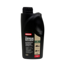 Oregon Chainsaw Chain Oil, Lubricating Oil with Anti-Fling and Anti-Wear Formula, 96% Biodegradable, Ideal for Petrol and Electric Chainsaws and Othe