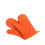 Oven Baking Gloves Cooking Mitts Kitchen 1 Pair Orange 1