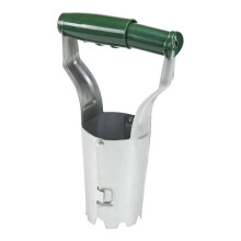 Parkland Spring Loaded Garden Bulb Seed Planter Hole Maker Gardening Hand Tool with Gauge