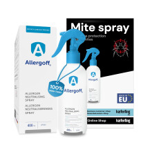 Allergoff Mite Spray 100% Non-Toxic - Effective Allergen Neutralising Mite Spray for Mattresses, Upholstery & Bed - Against Allergens from Mites, Ani