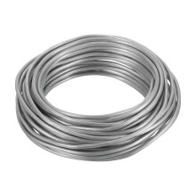 PATIKIL 3.0mm Bonsai Training Wire, Floral Wire Stems Anodized Aluminum Tree Wire 32.8 Feet Total for Gardening Branch Fixing, Silver Tone
