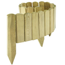 Rowlinson BRED124 Easy Fix Dome Top Border Edging (Pack of 4)