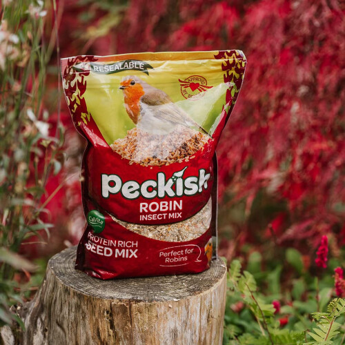 Peckish Peckish Robin Bird Seed and Insect Mix, 1 kg,brown 1