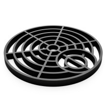 QUERGO Round Drain Covers Outdoor 150mm (6”) Outdoor Drain Cover