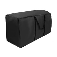 Garden Furniture Cushion Storage Bag 122x39x55cm Waterproof Anti-UV Heavy Duty Rip Proof 210D Oxford Fabric Christmas Tree Storage Bag Outdoor Garden
