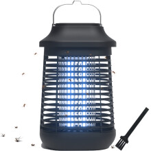 Bug Zapper Outdoor/Indoor,Mosquito Zapper 4200V High Powered Waterproof Electronic Mosquito Killer,15W UVA Mosquito Lamp Bulb,Fly Traps Patio Insects