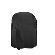 Barbecue Cover, Heavy Duty BBQ Cover, 210D Oxford Fabric Round Outdoor BBQ Grill Cover, Waterproof Windproof Rip-Proof and UV Resistant BBQ Cover (77
