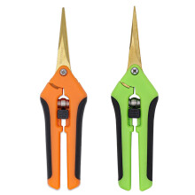 Garden Pruning Scissors (2pcs), Professional Pruning Shears, Stainless Gardening Trimming Scissors, for Easy Pruning Garden Tree Pot Plant Flowers, G