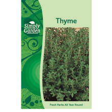 Simply Garden Thyme Fresh Herb Seeds Grow Your Own Garden