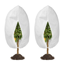 RIFNY Garden Fleece Frost Protection, 120 x 178 CM Horticultural Fleece Plant Covers Fleece Frost Protection for Outdoor Plants Fruit Tree in Winter