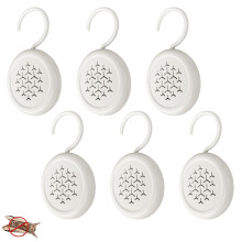 SSinaaes 6 Hanging Moth Repellent for Wardrobes, Kills Moths Larvae and Eggs, Clothes Moth Killer for Protect Clothes in Wardrobes & Drawers, Highly