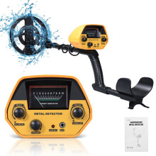Trsaow Metal Detector for Adults Kids,Professional IP68 Waterproof Gold Detectors with 10'' Coil and Battery Higher Accuracy Lightweight Adjustable S