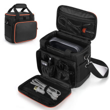 Trunab Travel Carrying Bag Compatible with Jackery Portable Power Station Explorer 160/240/300, Storage Case with Waterproof Bottom and Front Pockets