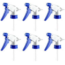 6PCS Trigger Sprayer Heavy Duty Replacement Nozzle with Mist Spray and Stream Sprayer Nozzles Head Plastic 28/400 Sprayer Tops Replacement Fit for St