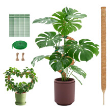 Heavy-Duty Moss Pole,120CM/47inch Bendable Coir Plants Support,Monstera support for Indoor Climbing Plant Support for Monstera Plant Sticks Support w