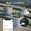 THIRDREALITY Smart Soil Moisture Sensor,Zigbee hub Needed,Accurate Measure,Capacitive Probe,Moisture/Temperature Meter for Garden Planting,Compatible 4