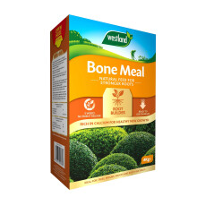 Bone Meal Plant Feed Fertiliser - Easy to Use Plant Food 4kg Bonemeal Granules for Garden Plants with Topline Card. Rich in Calcium for Healthy Stron