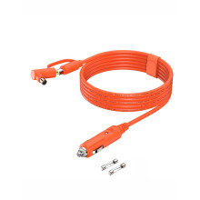 Tonton 12V-24V Car Charger DC7909/8020 Cigarette Lighter Charging Cable 2M(6.6ft), Compatible with BLUETTI Power Station EB3A/EB70/EB70S, Jackery Exp