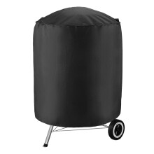 Unicook Kettle Barbecue Cover, Round Heavy Duty Waterproof Outdoor Charcoal BBQ Grill Cover, UV Resistant Oxford Fabric, Fits Weber Char Broil Barbec