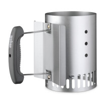 Weber Rapidfire Starter - Small (20cm Height), compact grill lighter with two handles, ideal for all charcoal grills from Ø 47cm, ignition aid for ch