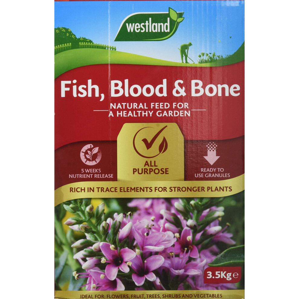 Westland Fish, Blood And Bone All Purpose Plant Food, 3.5 Kg