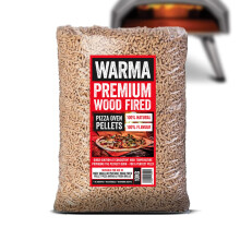 10kg Bag Eco Premium Pizza Oven Wood Pellets 100% Natural - Easy to Light - Suitable for Ooni Uuni Ninja Nero Dellonda Outdoor Garden Cooking Pellet