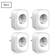 Innovaciones para el hogar inteligente, enchufes activados por voz, interruptores con control remoto, soluciones ecológicas.