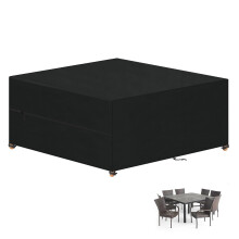 VANSHEIM Garden Furniture Covers Waterproof,Outdoor Furniture Covers for Outside Table Cover,Anti-UV 420D Oxford Outdoor Table Cover for Garden Furni