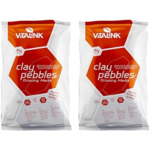 VitaLink 02-050-110 45L Clay Pebbles Bag, Red (Pack of 2)