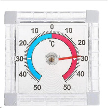2-Pack Outside Self-Adhesive Window Door Thermometer, Accurately Measure Temperature, Digital Outdoor Thermometer Weatherproof, Suitable For Window A