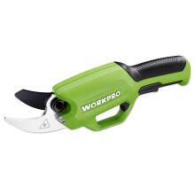 WORKPRO 7.2V Cordless Electric Pruning Shears | Heavy Duty with 2.0Ah Li-ion batterySecateurs with SK5 Blades | Max Cutting Diameter 19mm